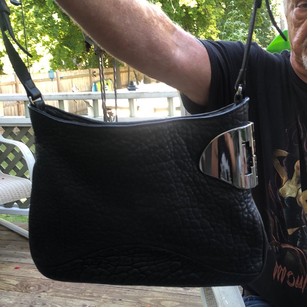 Halston heritage vintage black bag